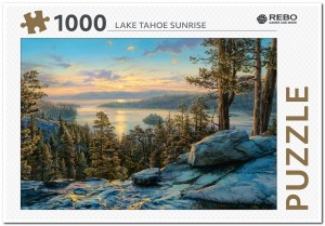 Lake Tahoe sunrise - Rebo Games - 1000 Stukjes