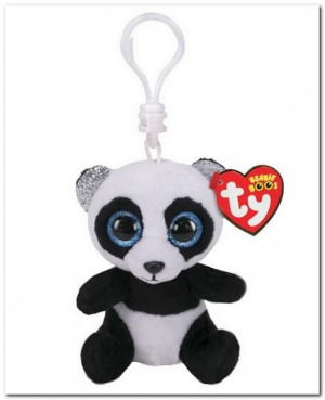 Ty Beanie Boos sleutelhanger: Bamboo Panda - 7 cm