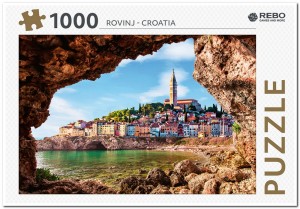 Rovinj, Kroatia - Rebo Games - 1000 Stukjes