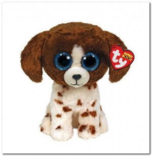 Ty Beanie Buddy - Muddles Dog - 24cm 