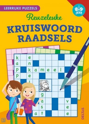 Leerrijke puzzels - Reuzeleuke kruiswoordraadsels (8-9 jaar)