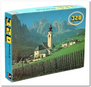 Dolomites - White Horse - 320 Stukjes