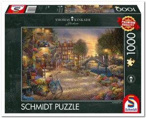 Thomas Kinkade: Amsterdam - Schmidt - 1000 Stukjes