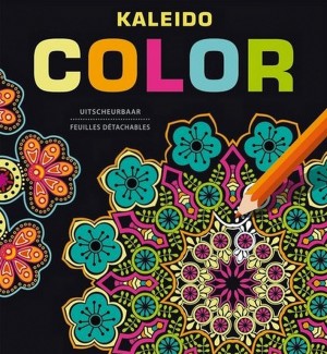 Kleurblok Kaleido met uitscheurbare kleurplaten - Deltas