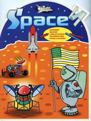 **Gratis**  Space Kleurboek