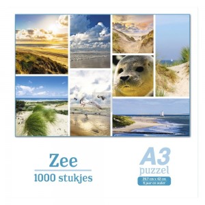 VOORVERKOOP: Zee, de kleinste legpuzzel ter wereld - 1000 Stukjes