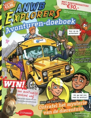 ANWB Explorers Avonturen-Doeboek 