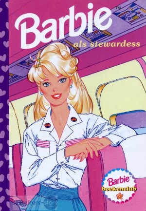 Barbie als stewardess
