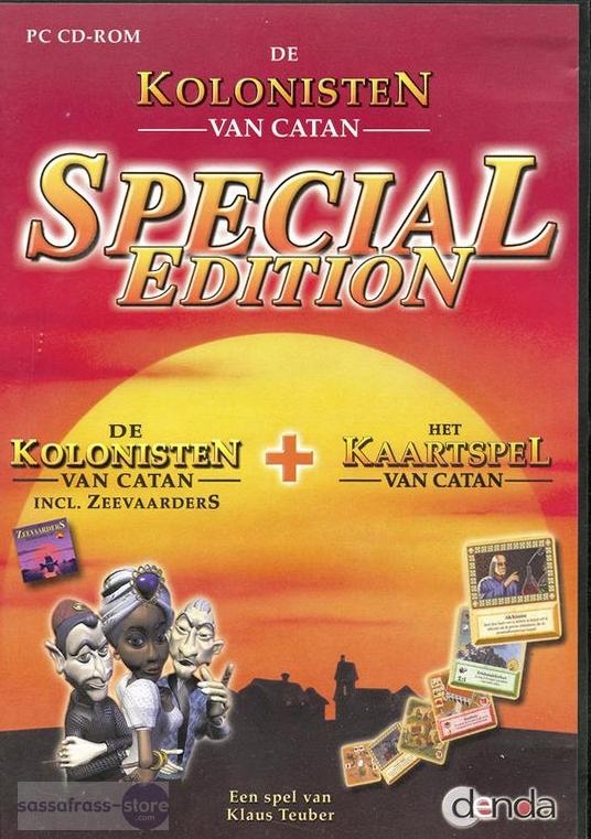 Botsing Achternaam Darts De Kolonisten van Catan - Special Edition (PC Cd-rom) - Sassafrass Store