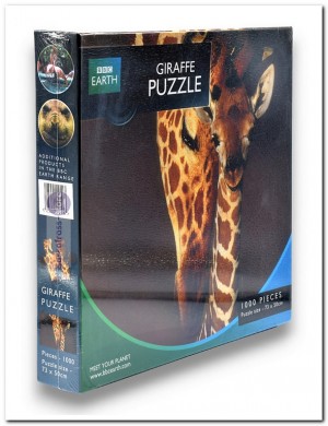 Giraffe - BBC Earth - 1000 Stukjes