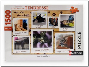 Une vie de chat... - Nathan - 1500 Stukjes