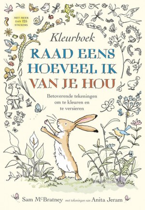 Sam McBratney ~ Raad eens hoeveel ik van je hou: Kleurboek