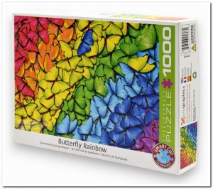 Butterfly Rainbow - Eurographics - 1000 Stukjes
