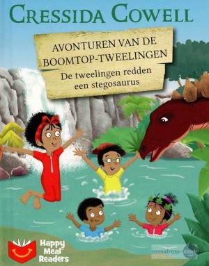 Cressida Cowell ~ De boomtop-tweelingen 10: De tweelingen redden een stegosaurus