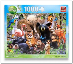 Jungle Party ~ King - 1000 Stukjes