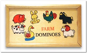 Farm Dominoes - Igra-Toys