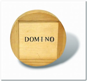 Houten Domino spel