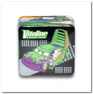 Cars Magic Face cloth: Vitoline Racing team