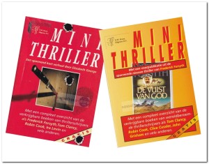 **Gratis** 2x Mini-Thriller boekje