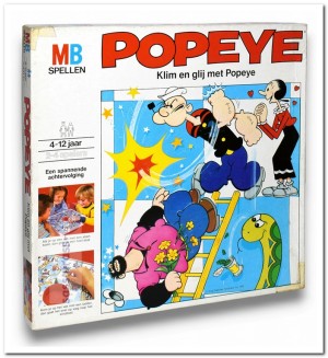 Klim en glij met Popeye - MB Spellen