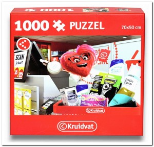 **Gratis**  Koko bij de Kassa - Trekpleister - 1000 Stukjes