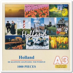 Holland, de kleinste legpuzzel ter wereld - 1000 Stukjes