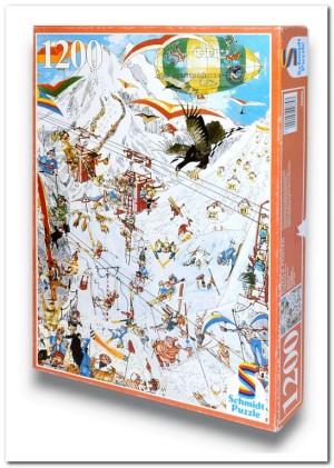 Ski plezier - Schmidt Puzzle - 1200 Stukjes