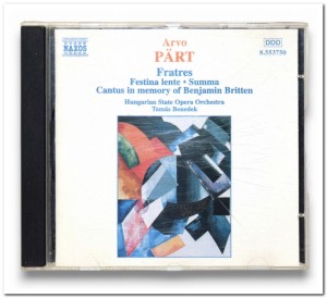 Arvo Pärt - Fratres • Festina Lente • Summa • Cantus In Memory Of Benjamin Britten