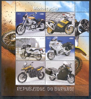 CINDERELLA: Motors / Motorcycles - Burundi - 2011