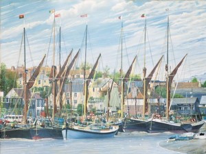 Thames Sailing Barges - Grovely - 1000 Stukjes