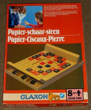 Papier-Schaar-Steen - Claxon